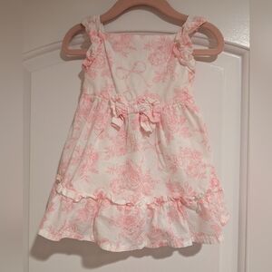 Gymboree Pink Floral Casual Dress